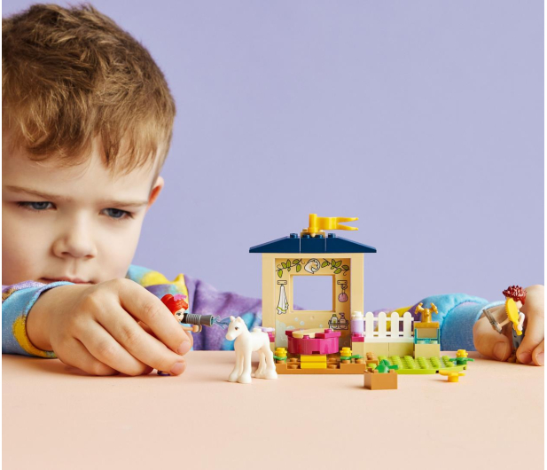 LEGO Friends 41696 Kąpiel dla kucyków w stajni - 1040634 - zdjęcie 2